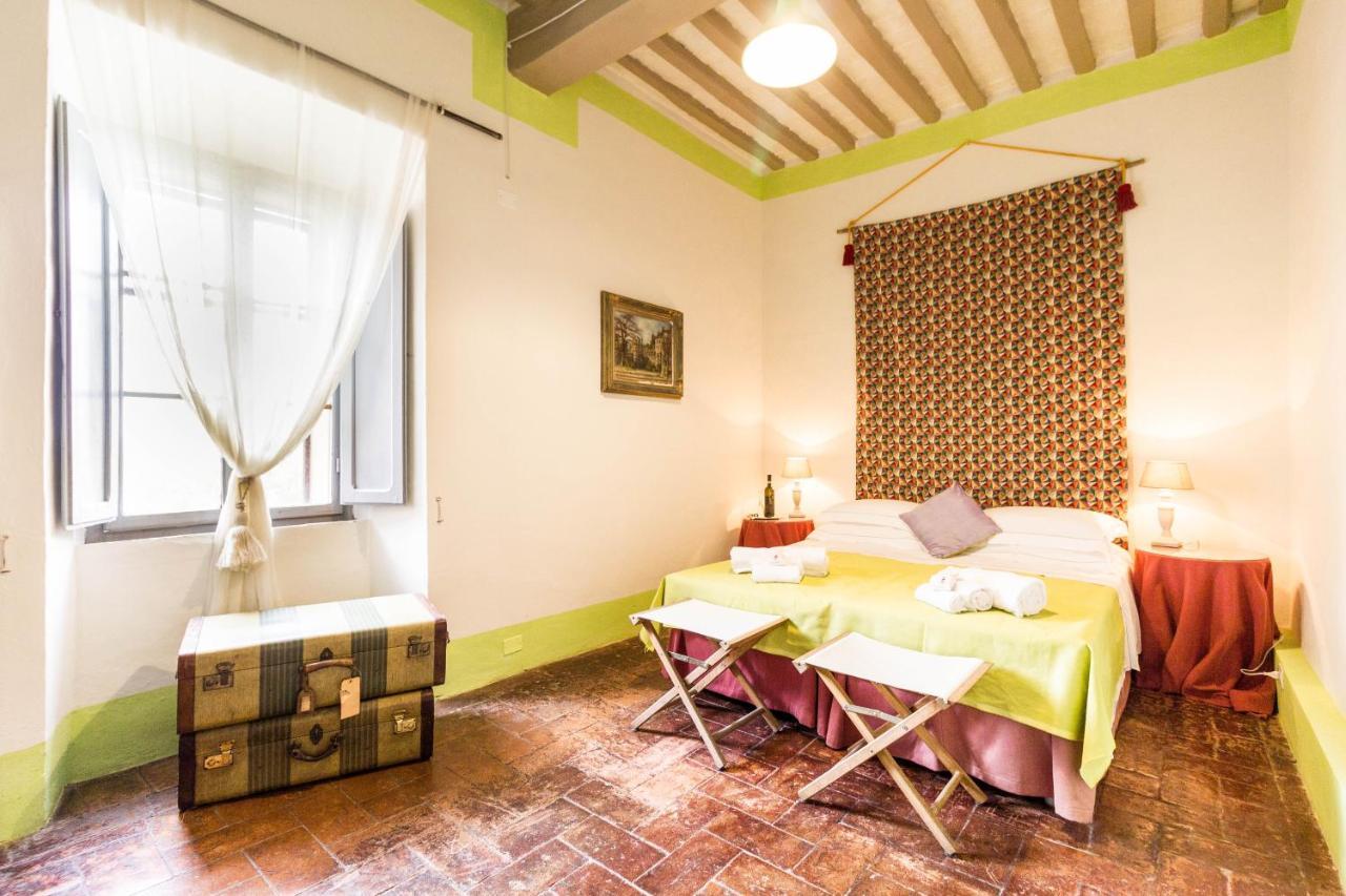 Castello Di San Fabiano Guest House Monteroni dʼArbia Eksteriør bilde